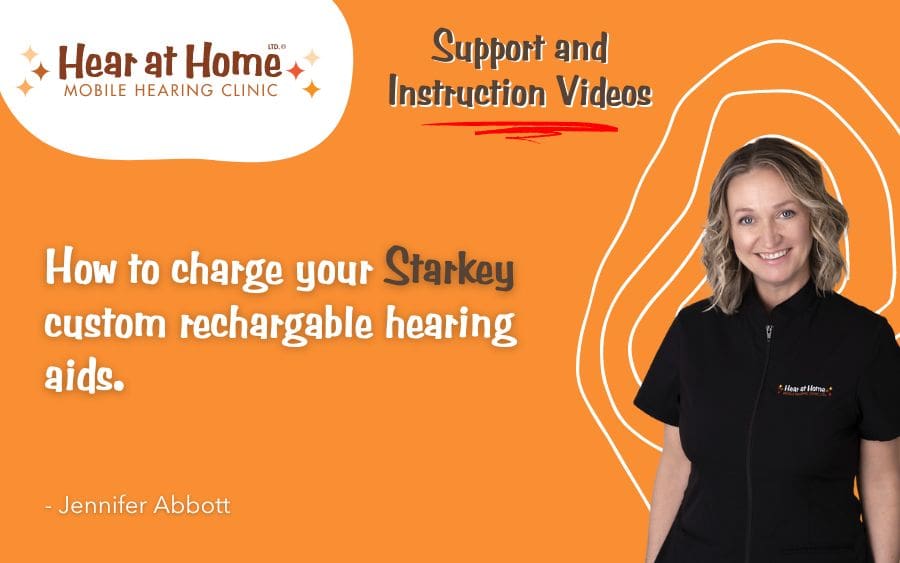 How to charge your Starkey custom rechargable hearing aids