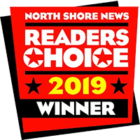 North Shore News Readers Choice 2019 Winner Logo