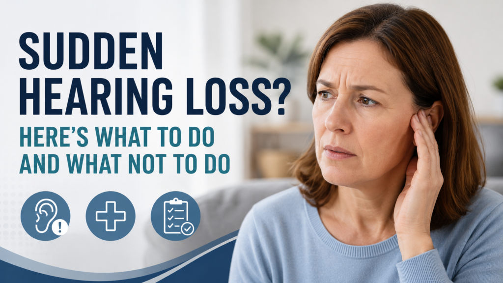 Sudden sensorineural hearing loss