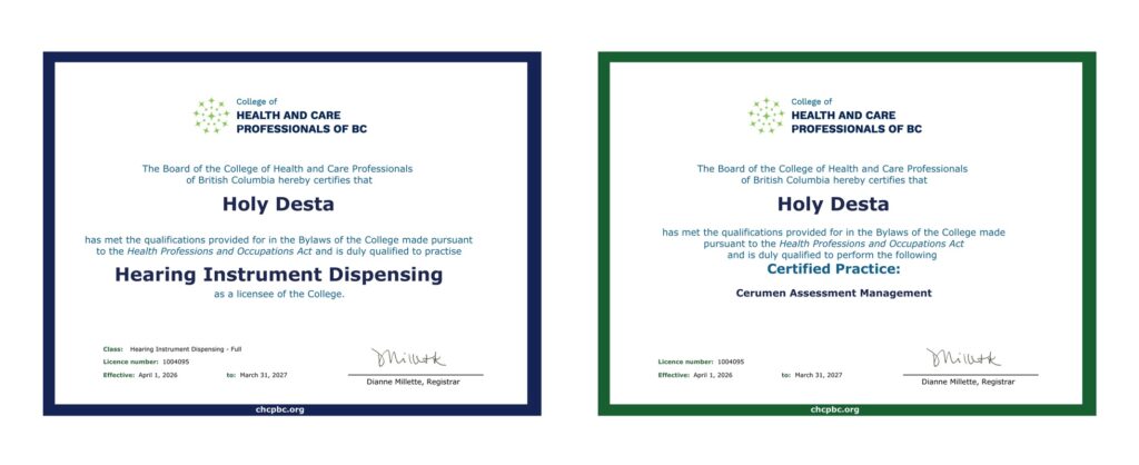 Holy Desta - Hearing Instrument Practitioner